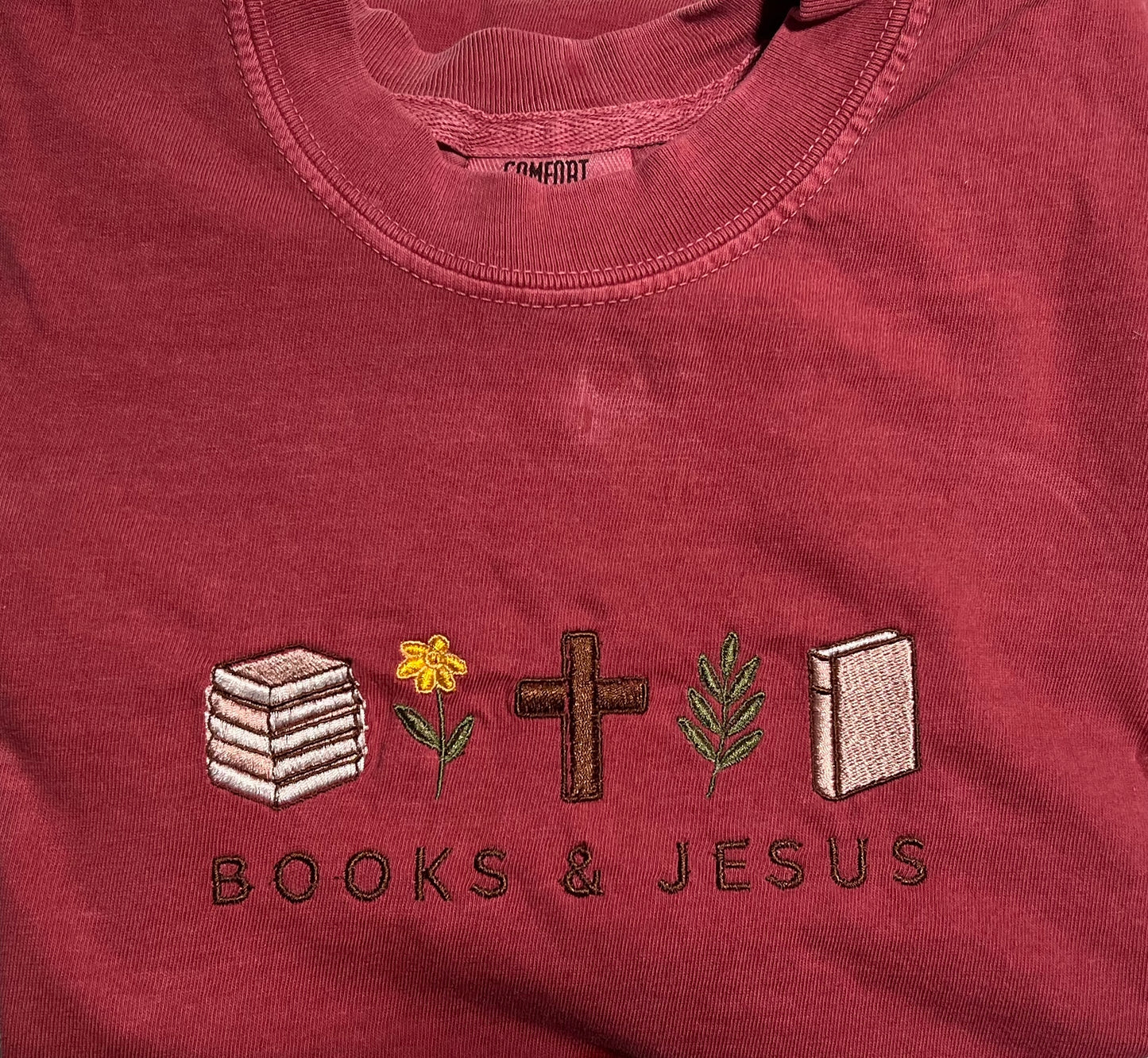 Books & Jesus Tee